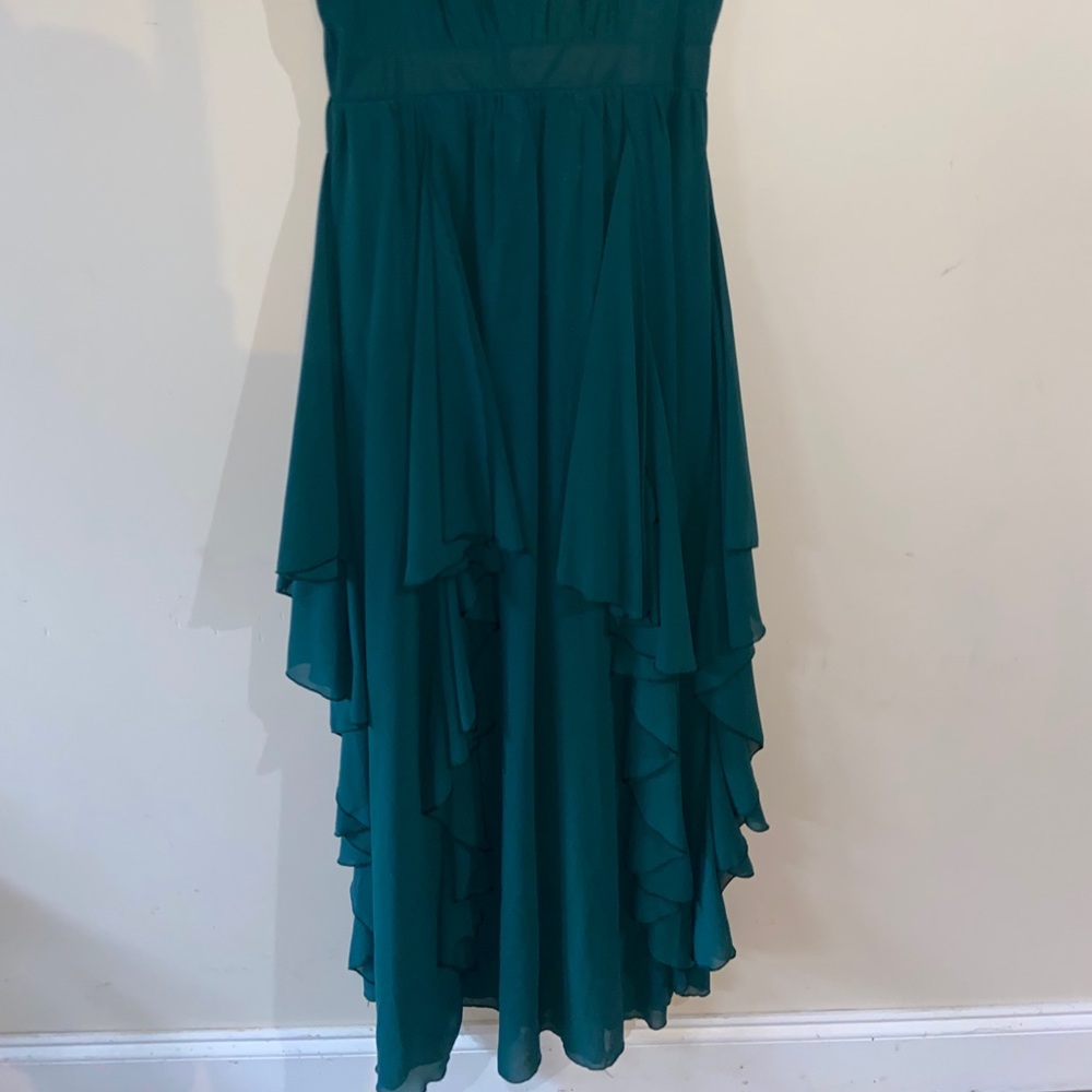 Green Ruffle Dress - Picture 3 of 3